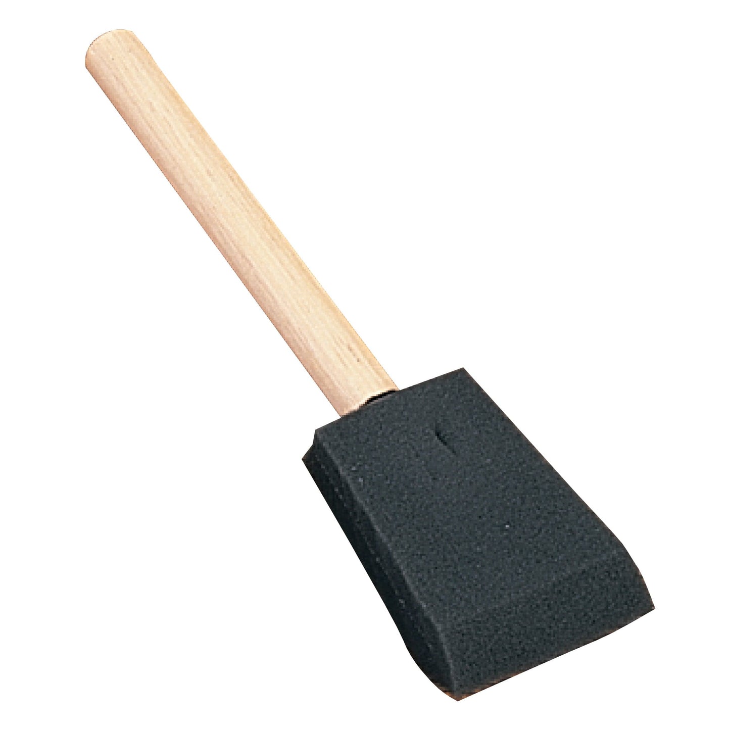 1"WOOD HANDLE FOAM BRUSH-10 alt 0