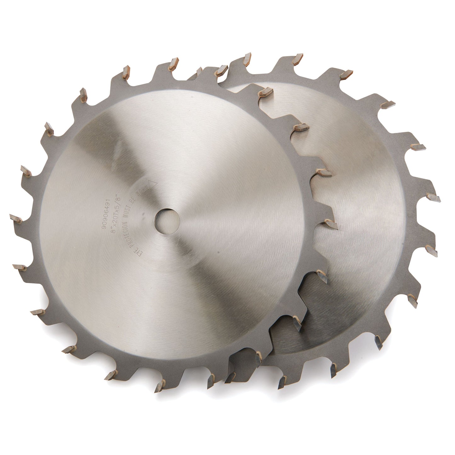 Box Joint Blade Set - 8" x 5/8" Bore x 20T - FTG alt 0
