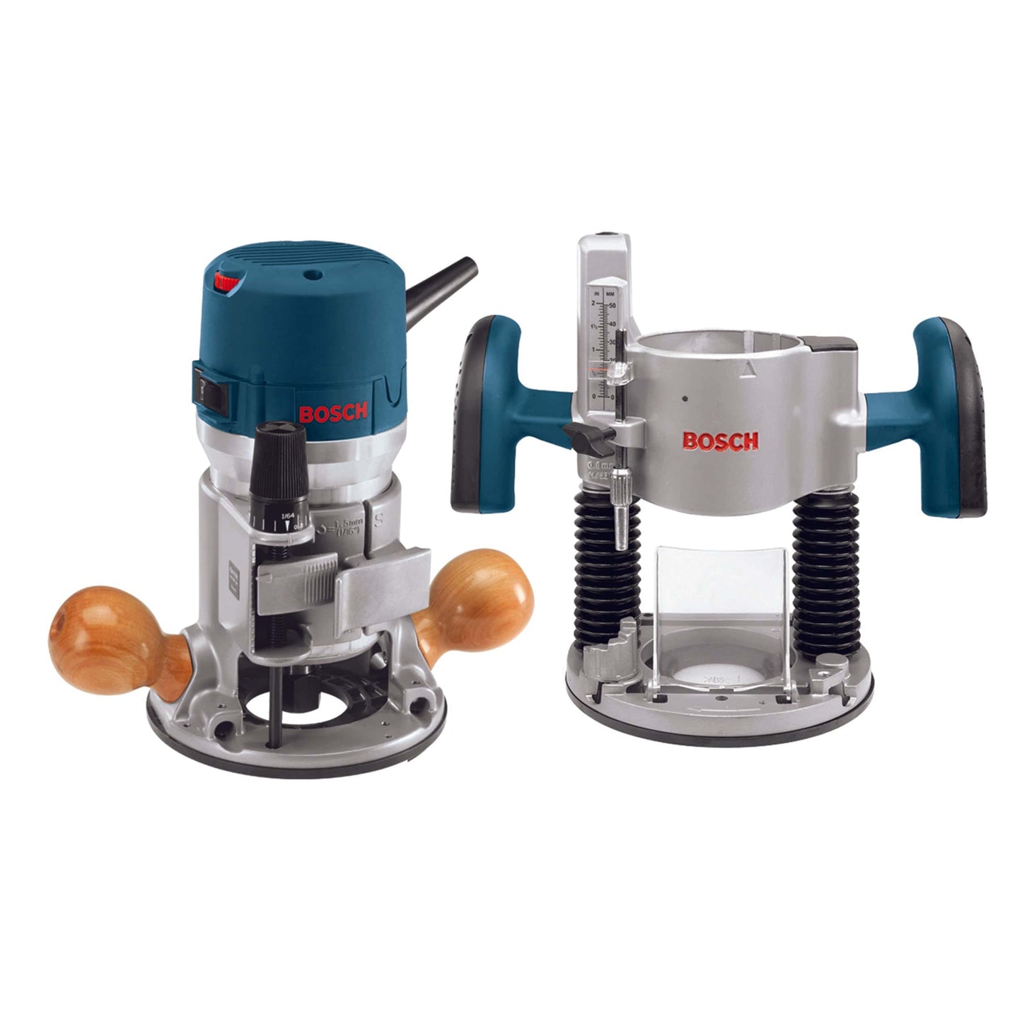 2.25 HP EVS Fixed and Plunge Base Router Combo Kit alt 0