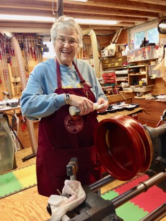 Woodworking Grandma Never Stops Learning
