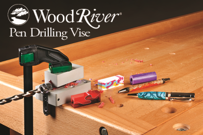 How To Use The WoodRiver Pen Drilling Vise