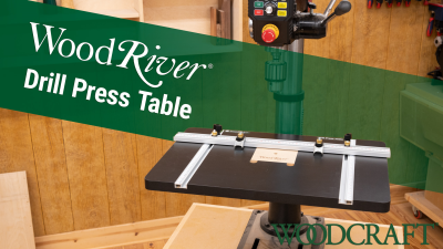 Upgrade Your Drill Press with the WoodRiver Drill Press Table