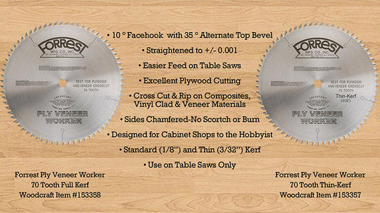 Forrest Saw Blades – NEW Cutting Edge Technology
