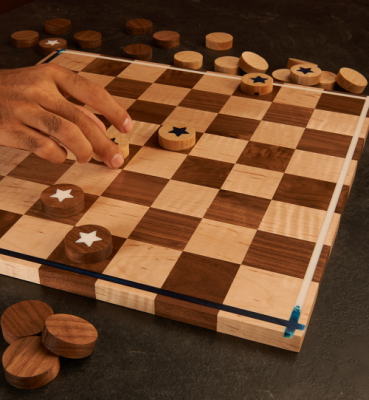 Crown Me King with this Checkerboard Build!