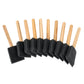 2"WOOD HANDLE FOAM BRUSH-10 alt 0
