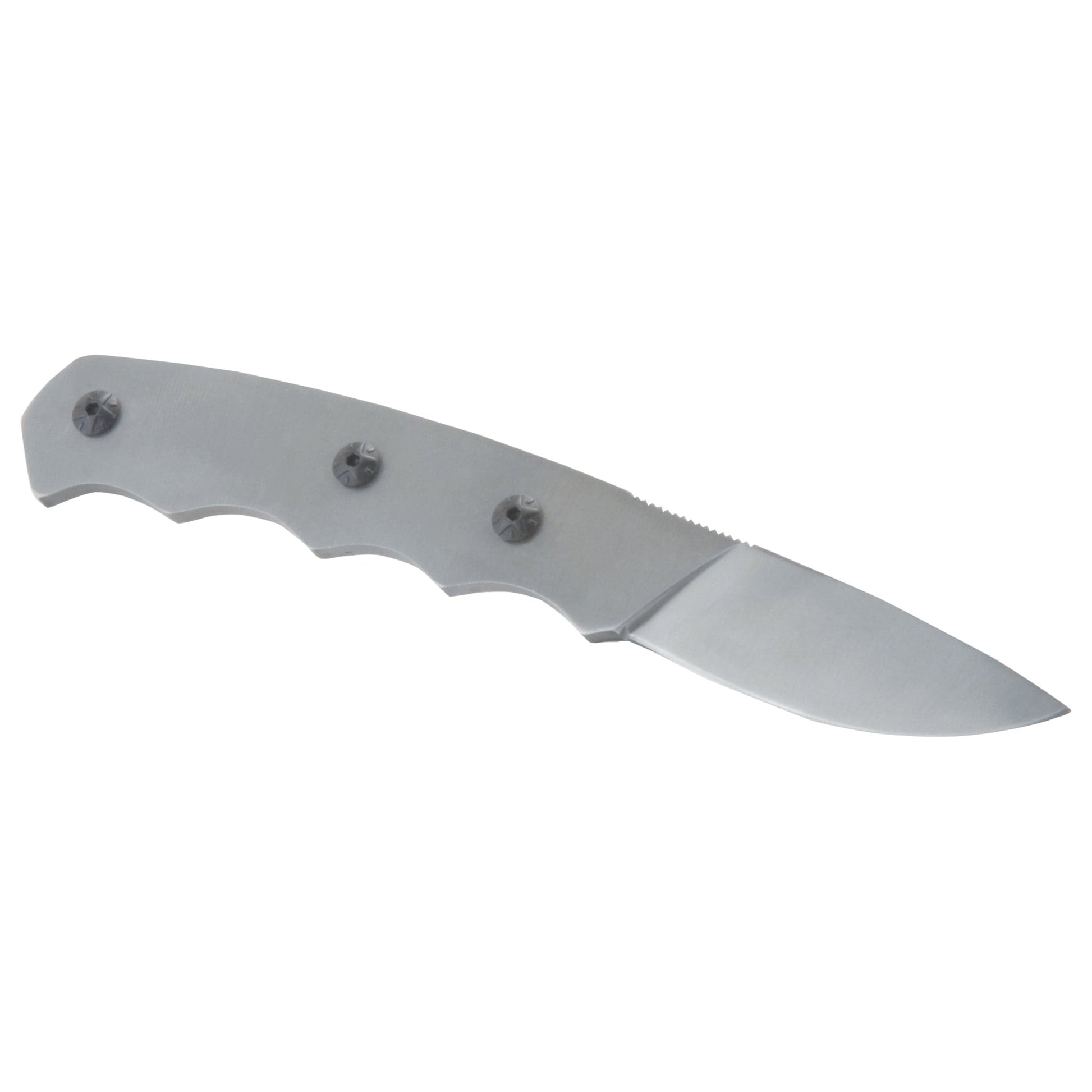 Fixed Blade Drop Point Knife for Hunting and Fishing - 7-1/4" - Unfinished Kit alt 0