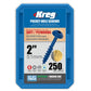 #8x2" Crs WH OD Screw 250ct alt 2