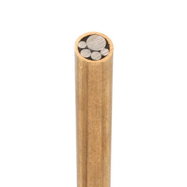 Mosaic Knife Pin 4mm x 120mm Brass  SS Paw alt 0
