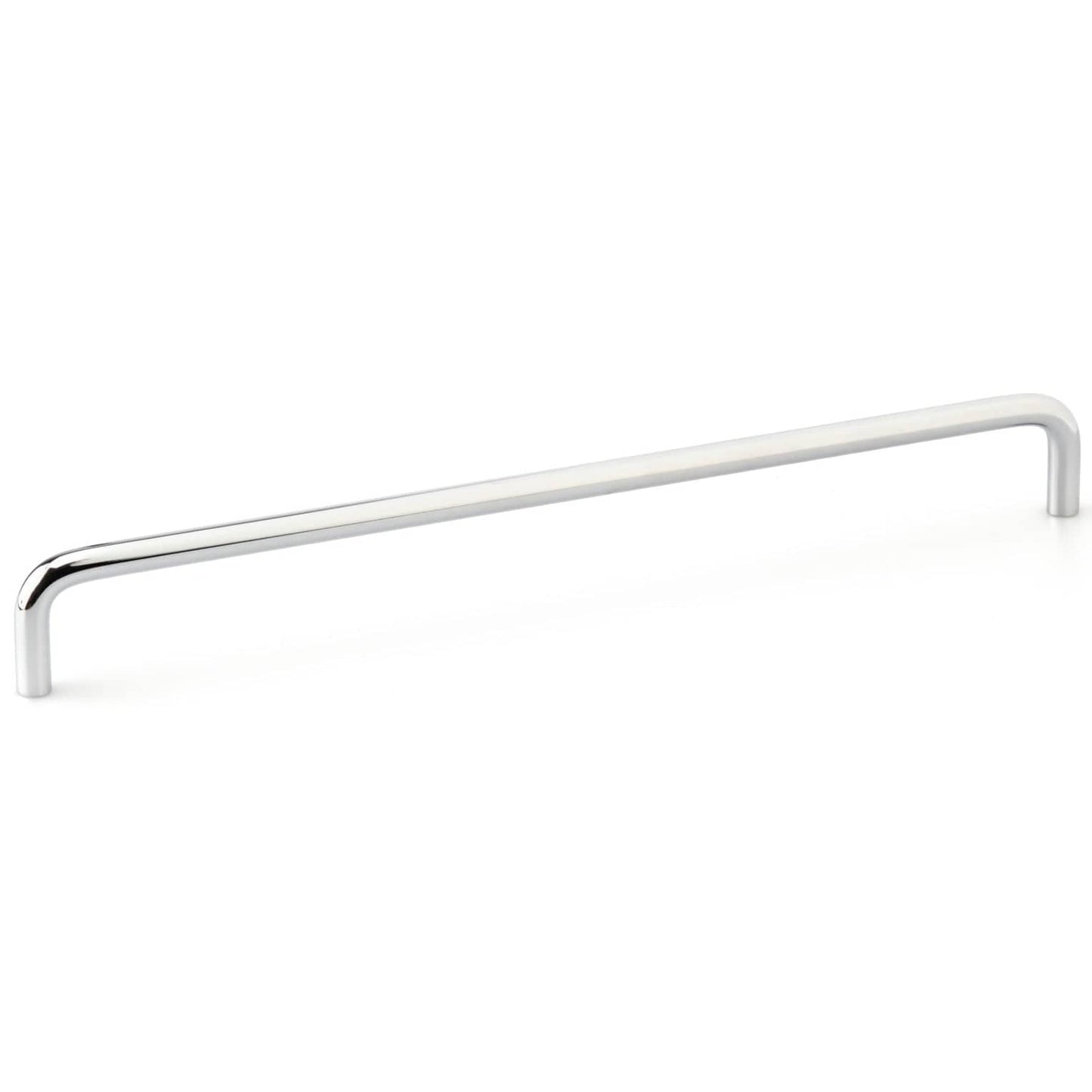 Contemporary Pull, 10-1/8" Center-to-Center, Chrome alt 0