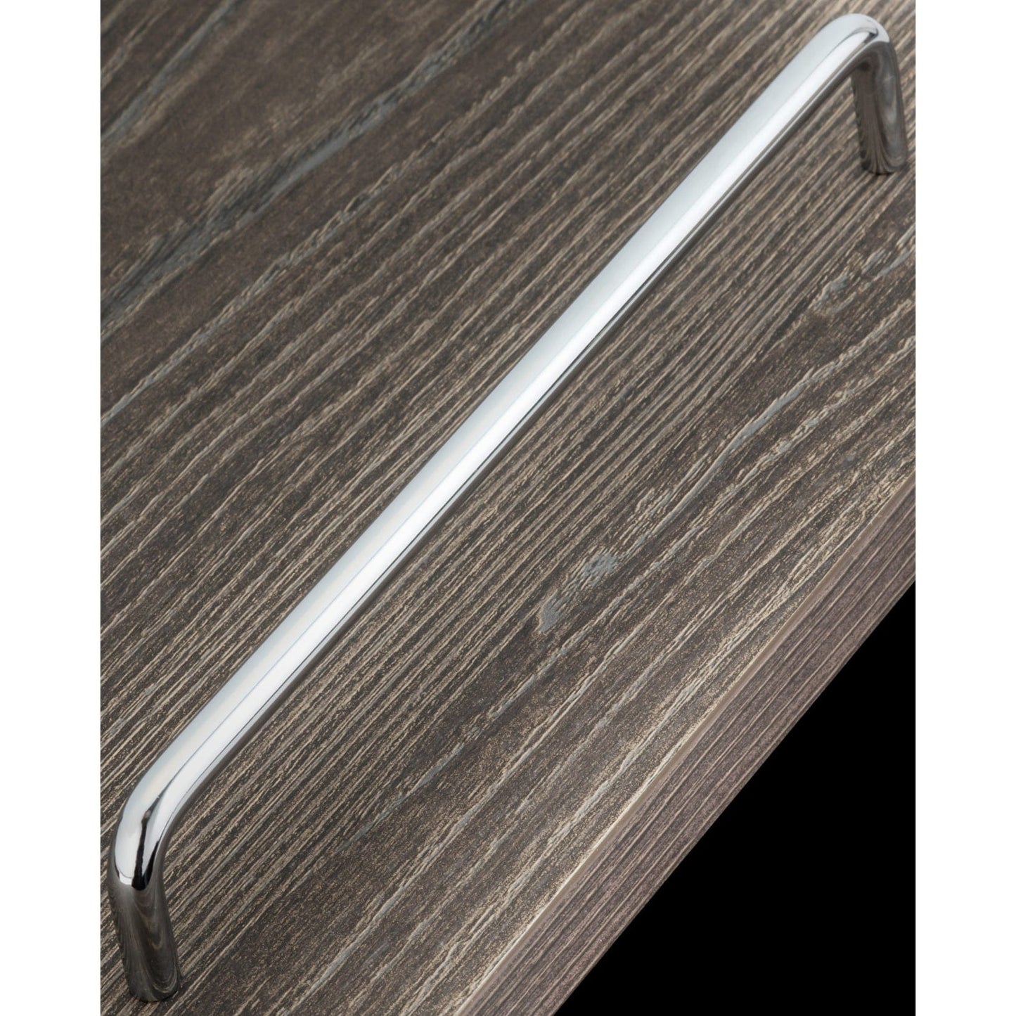 Contemporary Pull, 10-1/8" Center-to-Center, Chrome alt 0