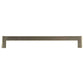 Contemporary Pull, 10-1/8" Center-to-Center, Stainless Steel alt 0