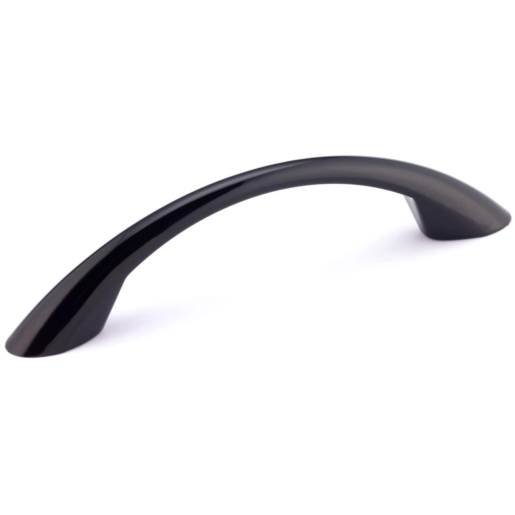 Contemporary Pull, 3-3/4" Center-to-Center, Black alt 0