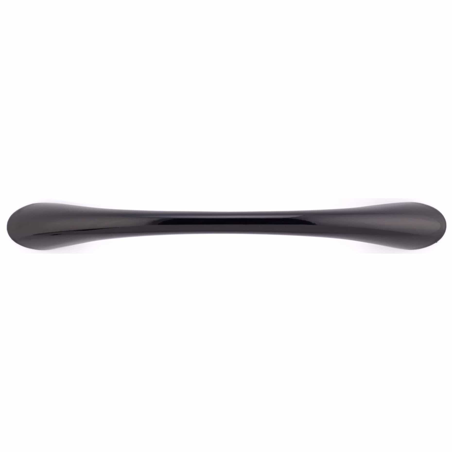 Contemporary Pull, 3-3/4" Center-to-Center, Black alt 0