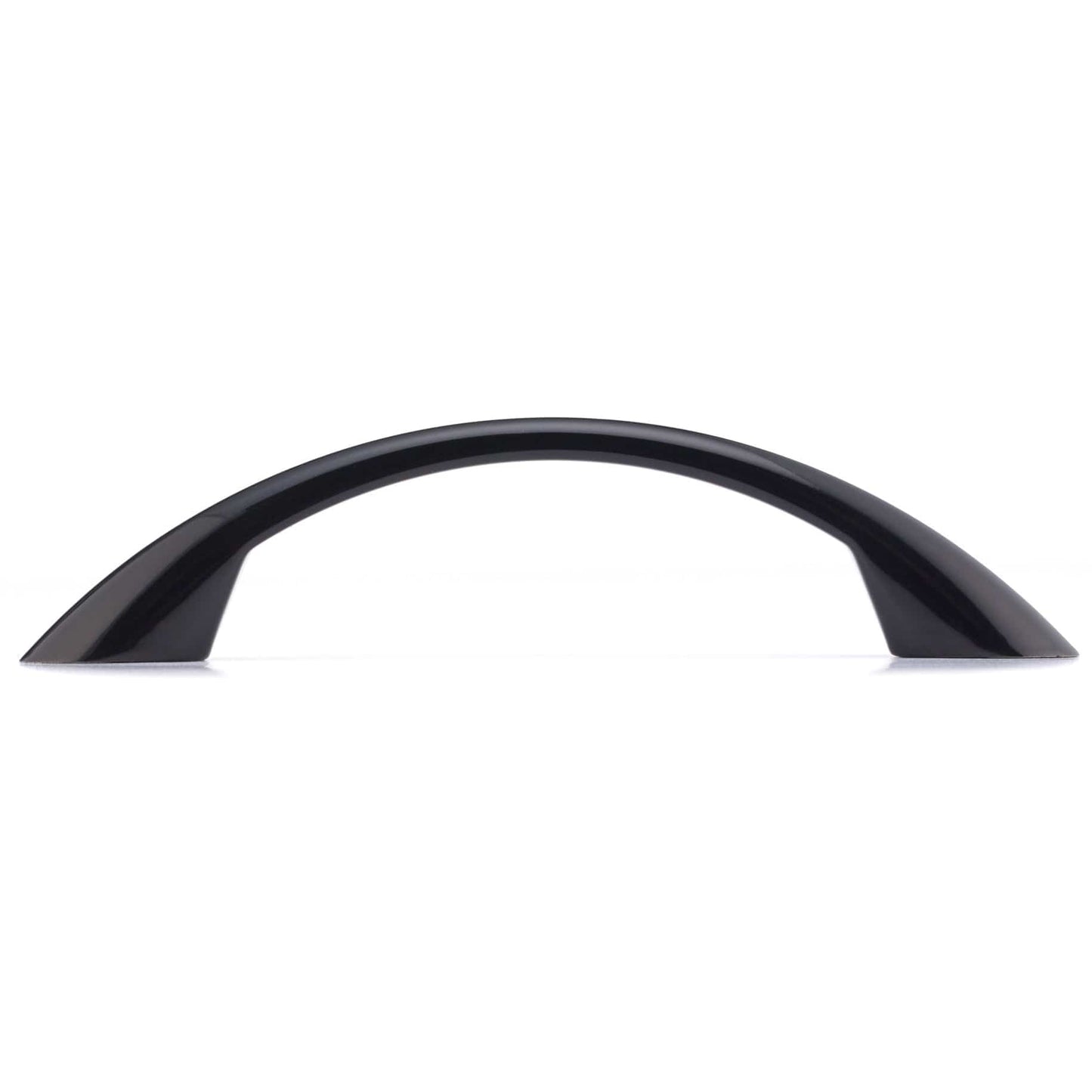 Contemporary Pull, 3-3/4" Center-to-Center, Black alt 0