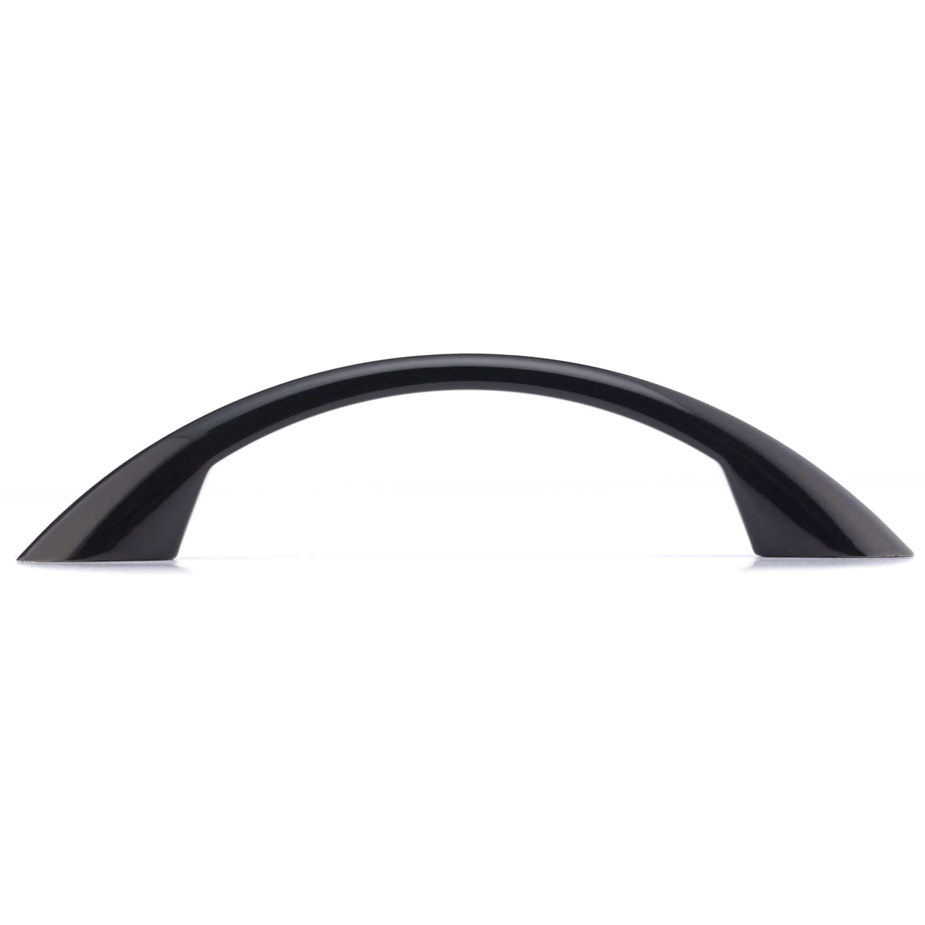 Contemporary Pull, 3-3/4" Center-to-Center, Black alt 0