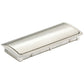 Contemporary Recessed Pull, 2-1/2" Center-to-Center, Brushed Nickel alt 0