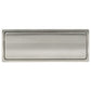 Contemporary Recessed Pull, 2-1/2" Center-to-Center, Brushed Nickel alt 0