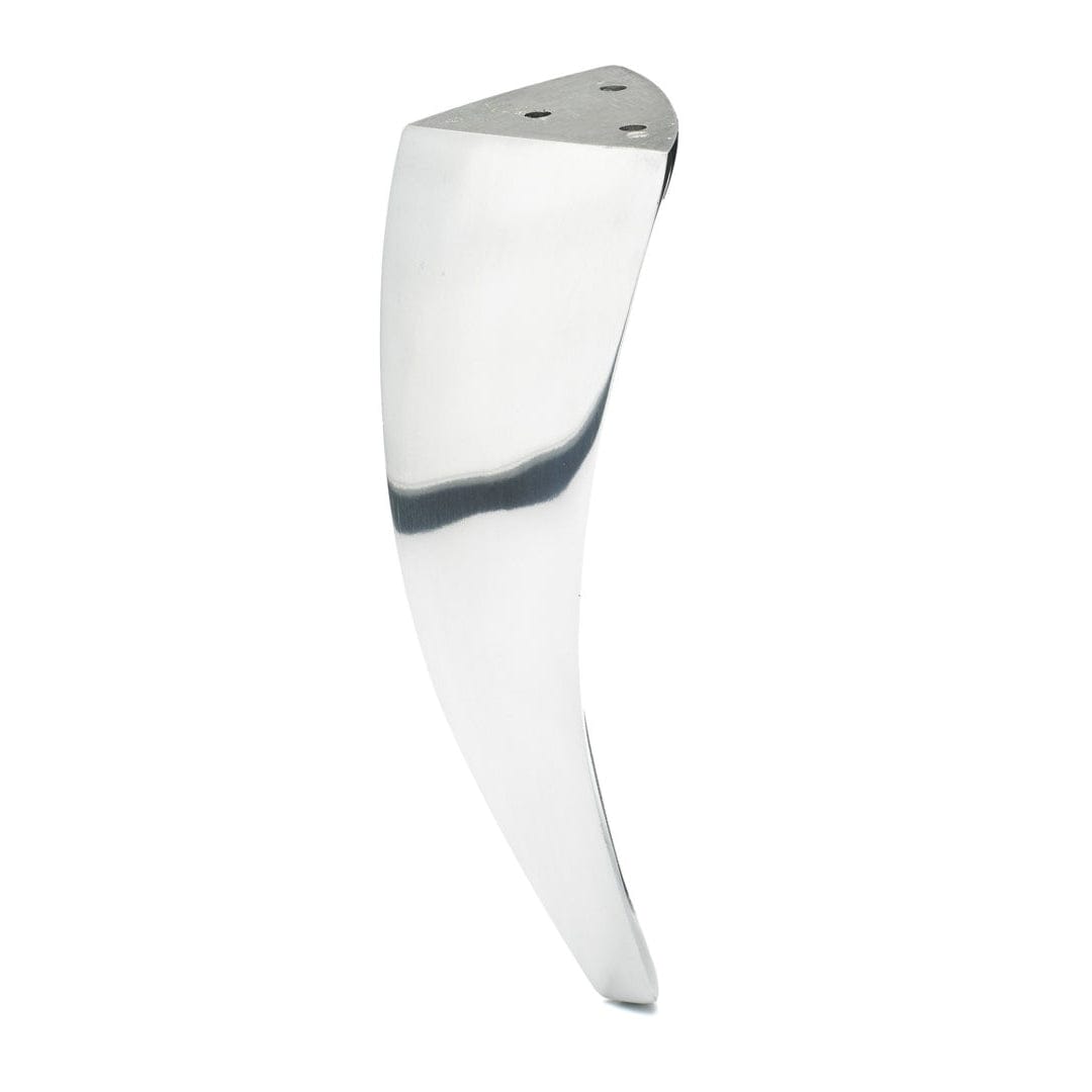 8" (203 mm) Aluminum Furniture Leg Polished Aluminum alt 0