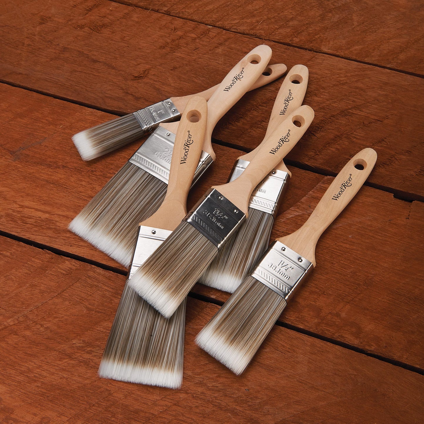 WR Brush 6 pc Set SRT Synthetic Bristle alt 4
