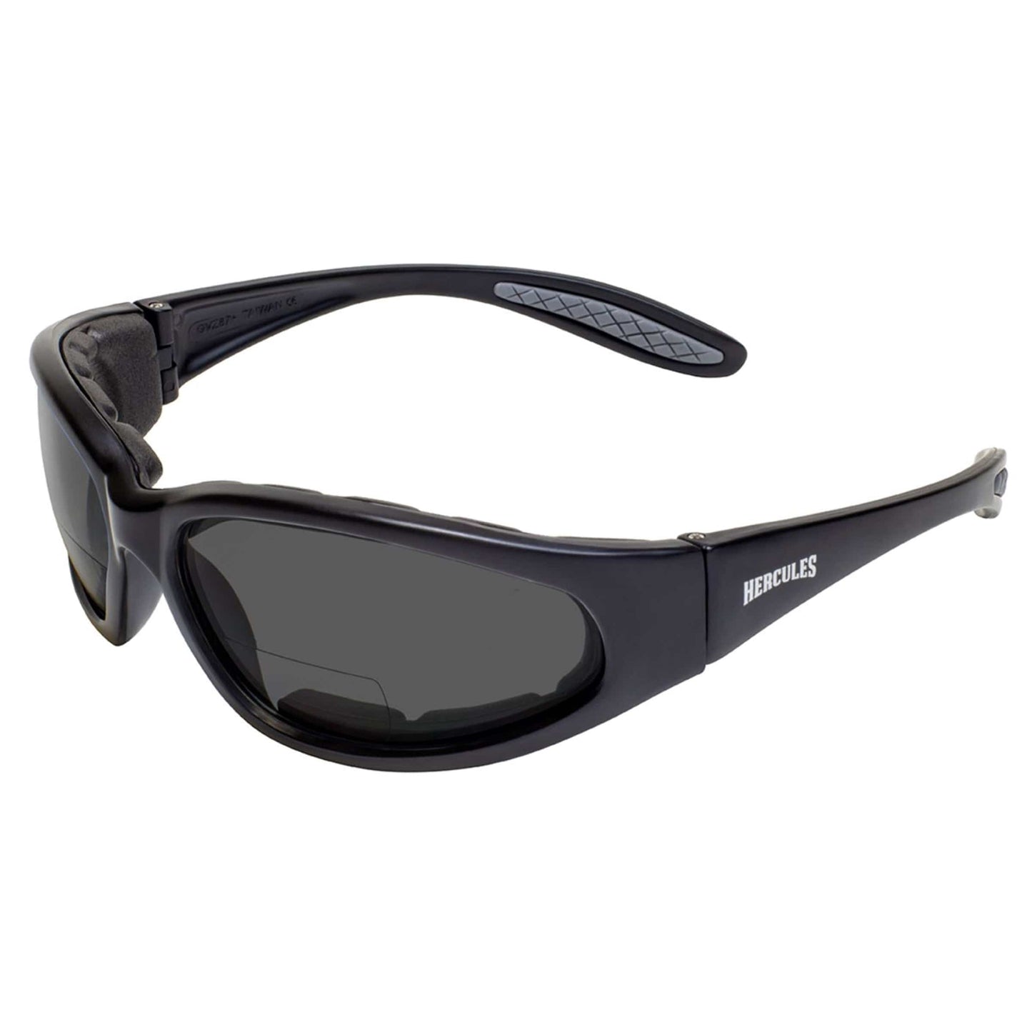 Hercules +2.00 Smoke Anti-Fog Bifocal Safety Lenses alt 0