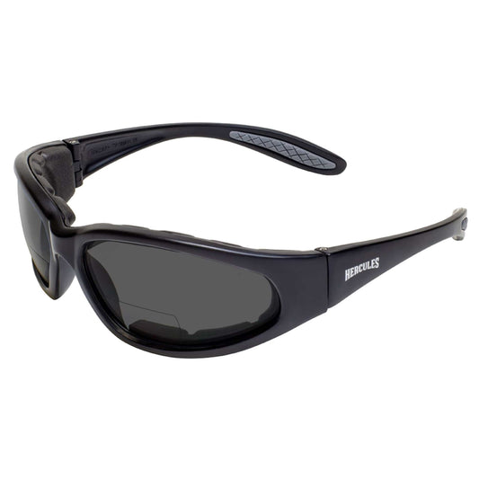 Hercules +2.00 Smoke Anti-Fog Bifocal Safety Lenses alt 0