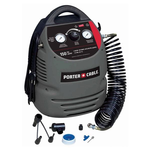 1-1/2 Gallon Oil-Free Fully Shrouded Air Compressor - 2/5 HP - 150 PSI alt 5