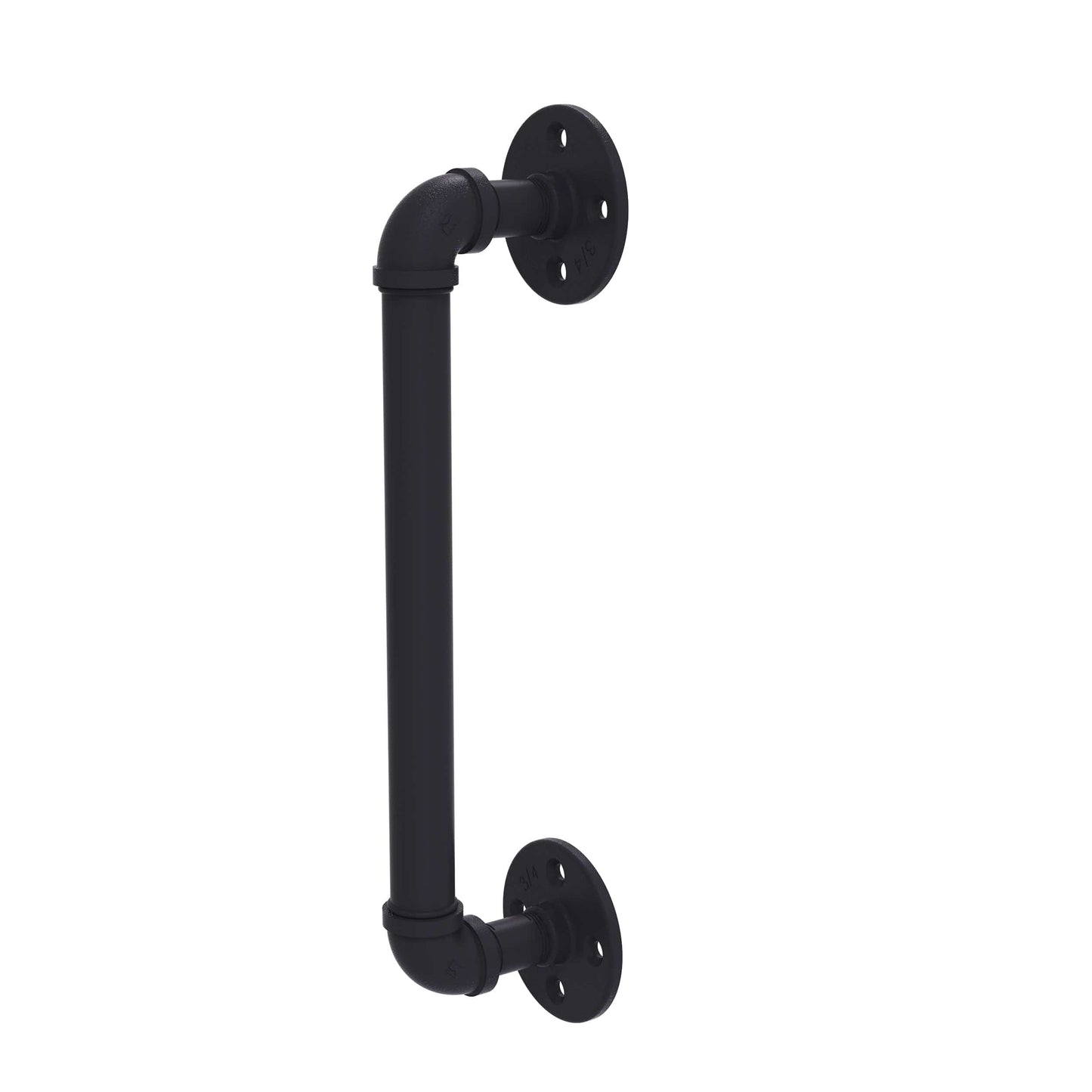  8" Door Pull, Matt Black Finish alt 0