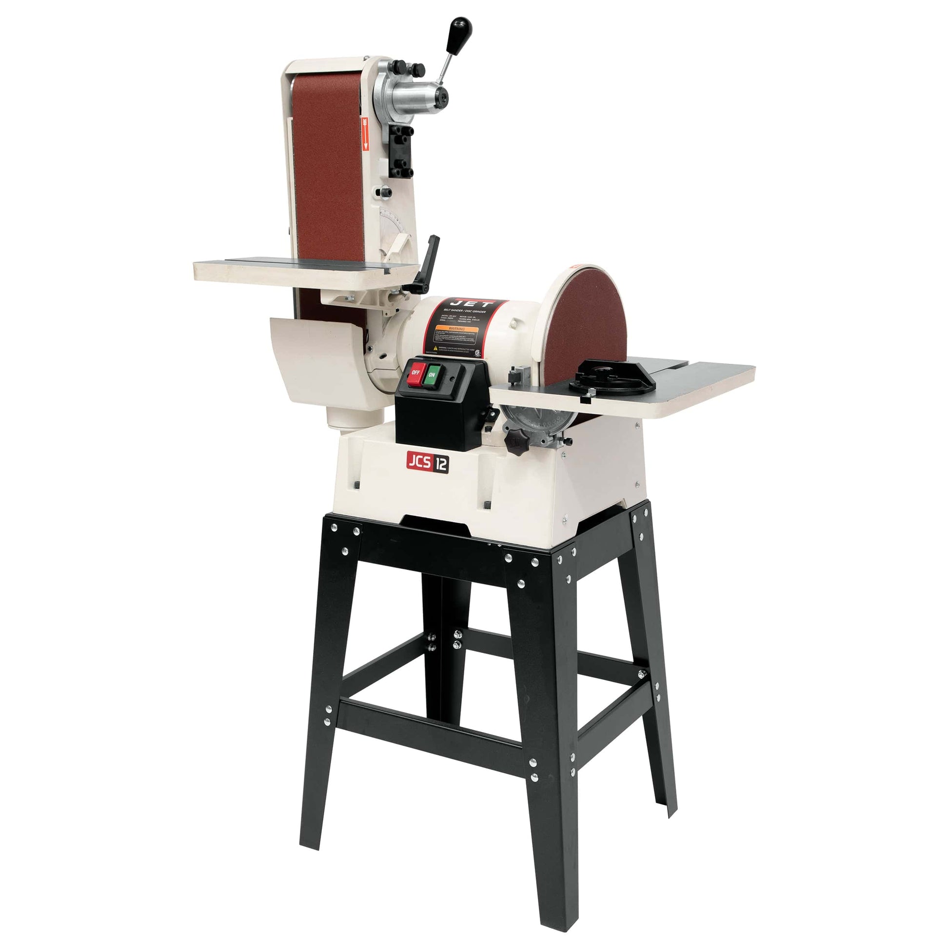 6" x 48" Belt/12" Disc Sander with Open Stand - 1-1/2 HP 1 Ph 115/230V - JSG-6DCK alt 0