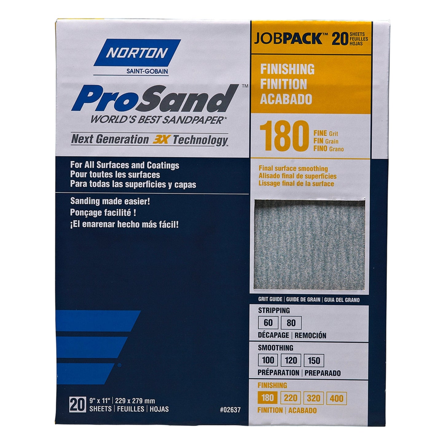 9X11 3X JOB PACK 180G (20) alt 0