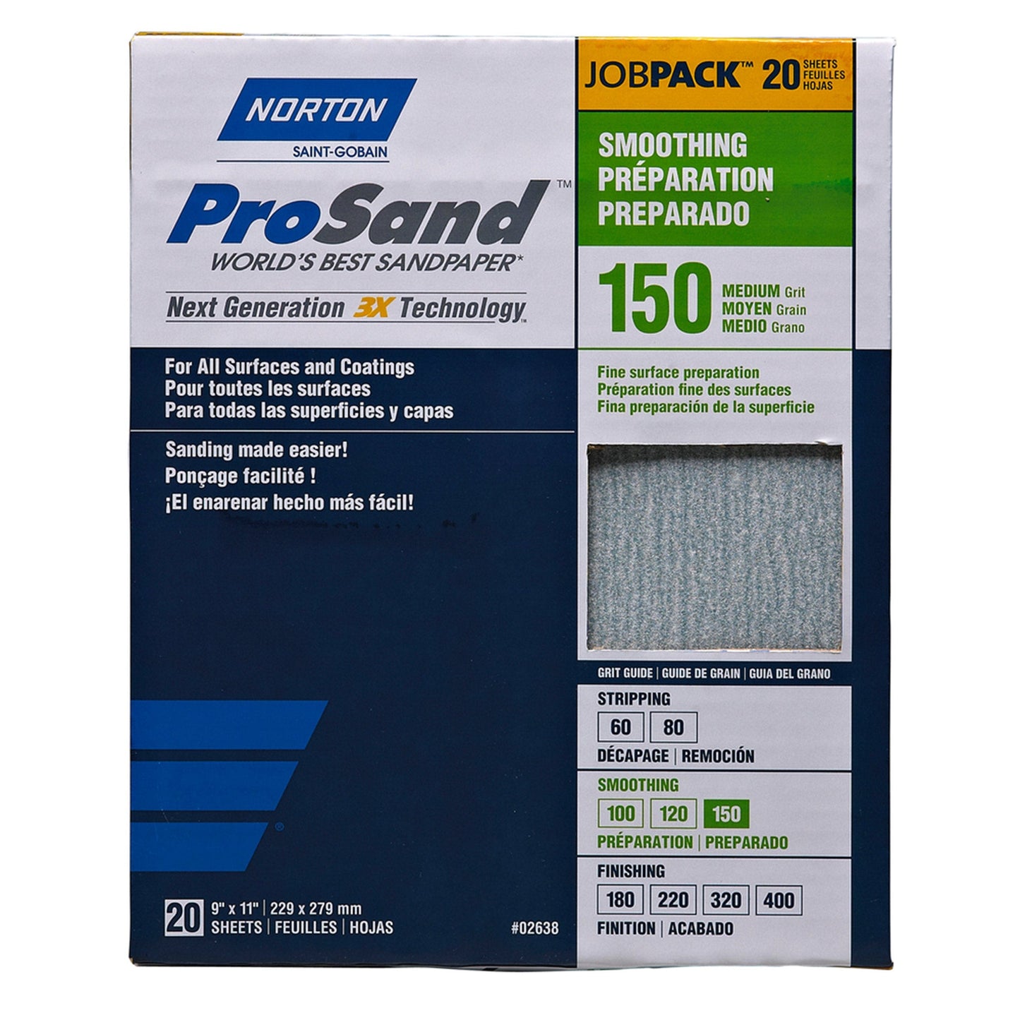 9X11 3X JOB PACK 150G (20) alt 0
