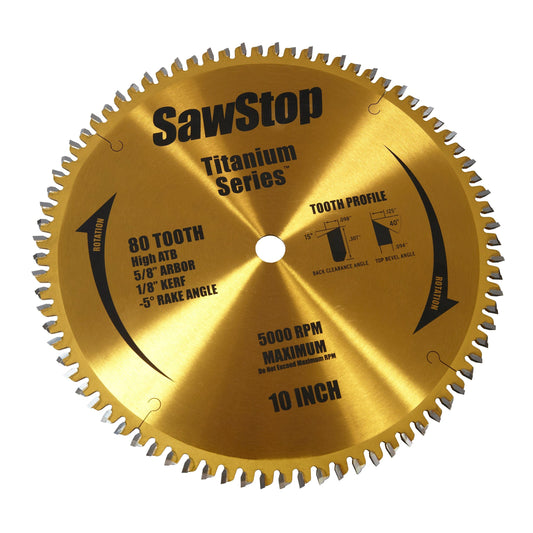 Titanium Series 80T Combination Blade alt 0