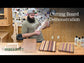Bistro Cutting Board Kit - 3/4" x 8-1/2" x 16" - Maple, Padauk, Purpleheart & Walnut alt 999
