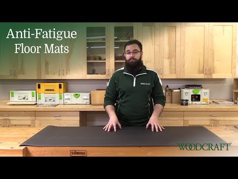 Beveled-Edge Anti-Fatigue Floor Mat - 2' x 5' - Pebble alt 999